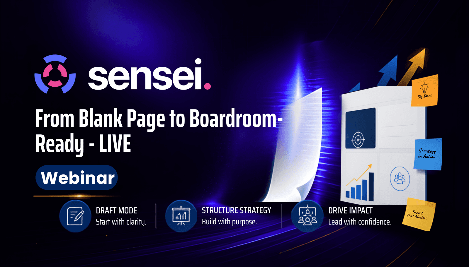 From Blank Page to Boardroom-Ready, Live